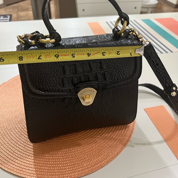 Brahmin crossbody body leather bag - Picture 8 of 16